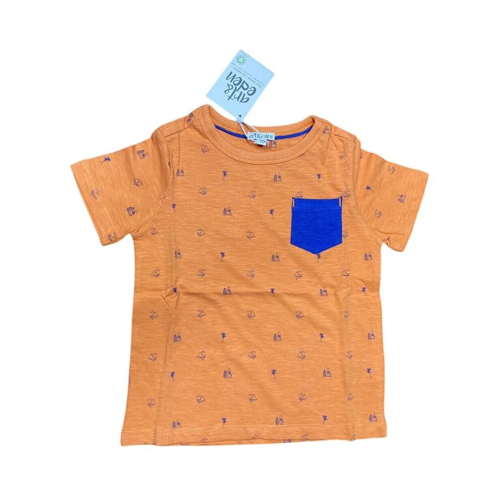 NWT Art & Eden Surfer Paradise Tee sz 4